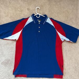 Pro Celebrity Men’s Blue & Red Polo Size XL